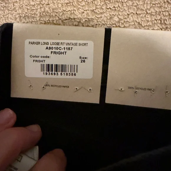 Agolde Parker Long Short NWT - Picture 5 of 7